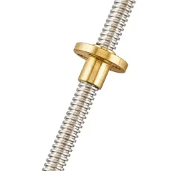 Tornillo T8 8MM 1 HILO PITCH 2MM + Tuerca